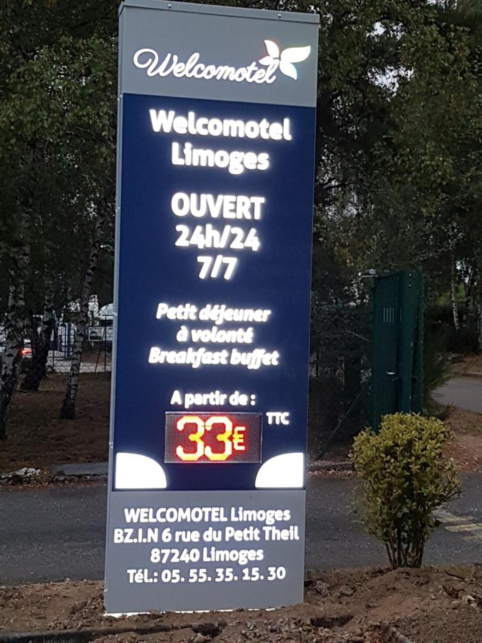 Welcomotel Λιμόζ Εξωτερικό φωτογραφία